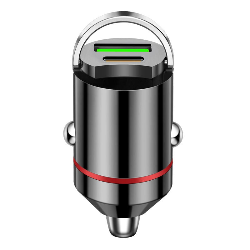 DUAL-PORT HIDDEN CAR CHARGER