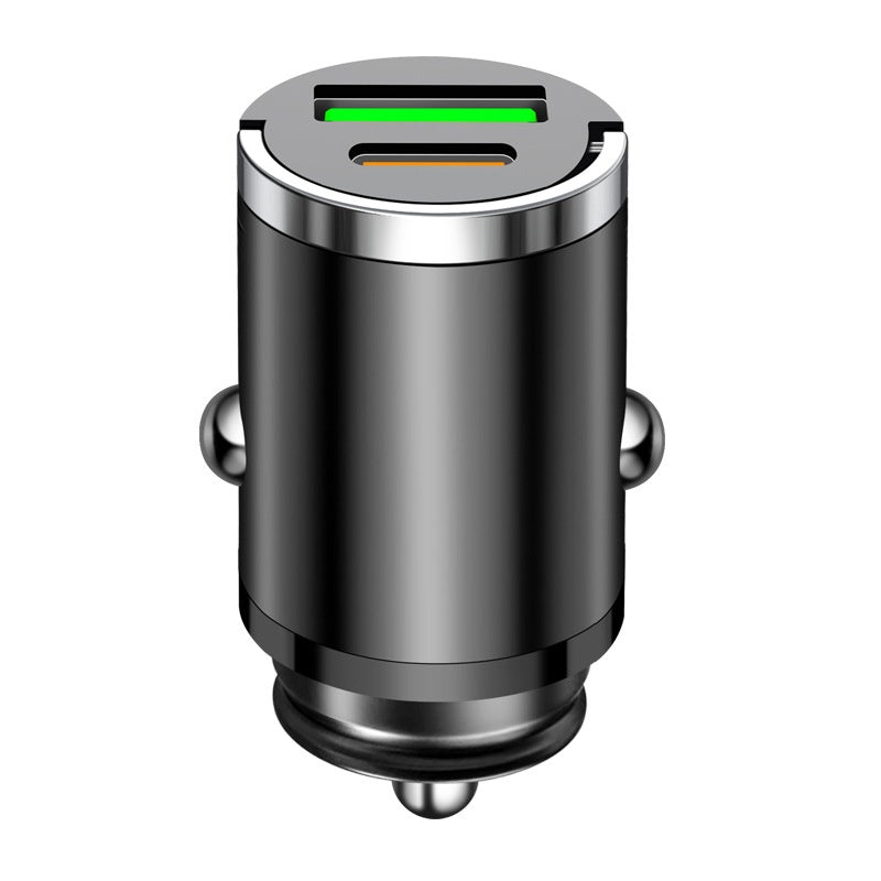 DUAL-PORT HIDDEN CAR CHARGER