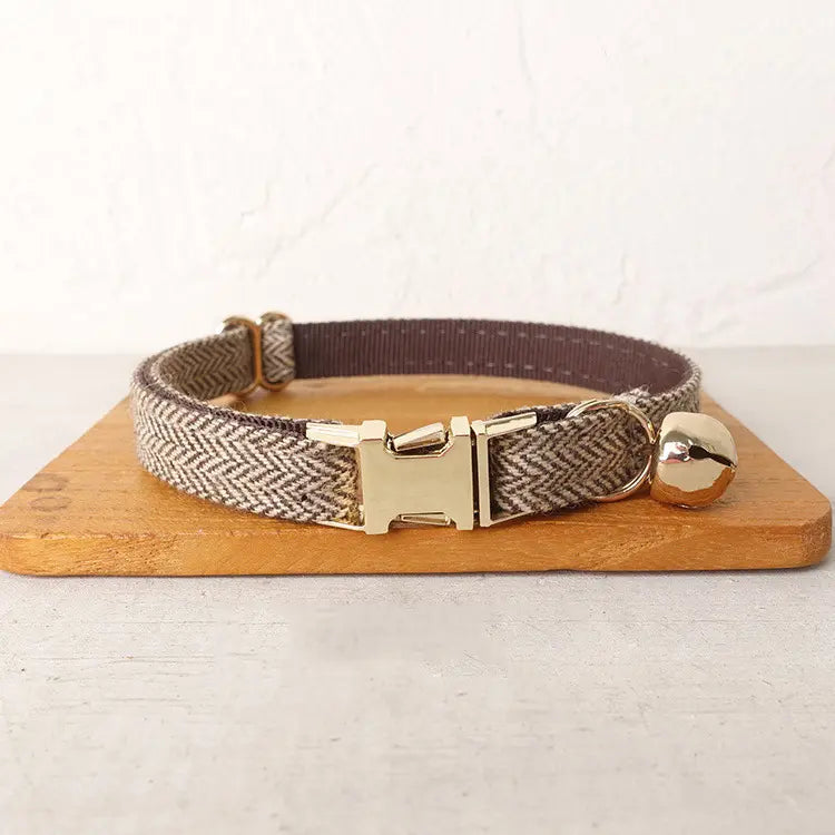 PERSONALIZED CAT COLLAR WITH BELL