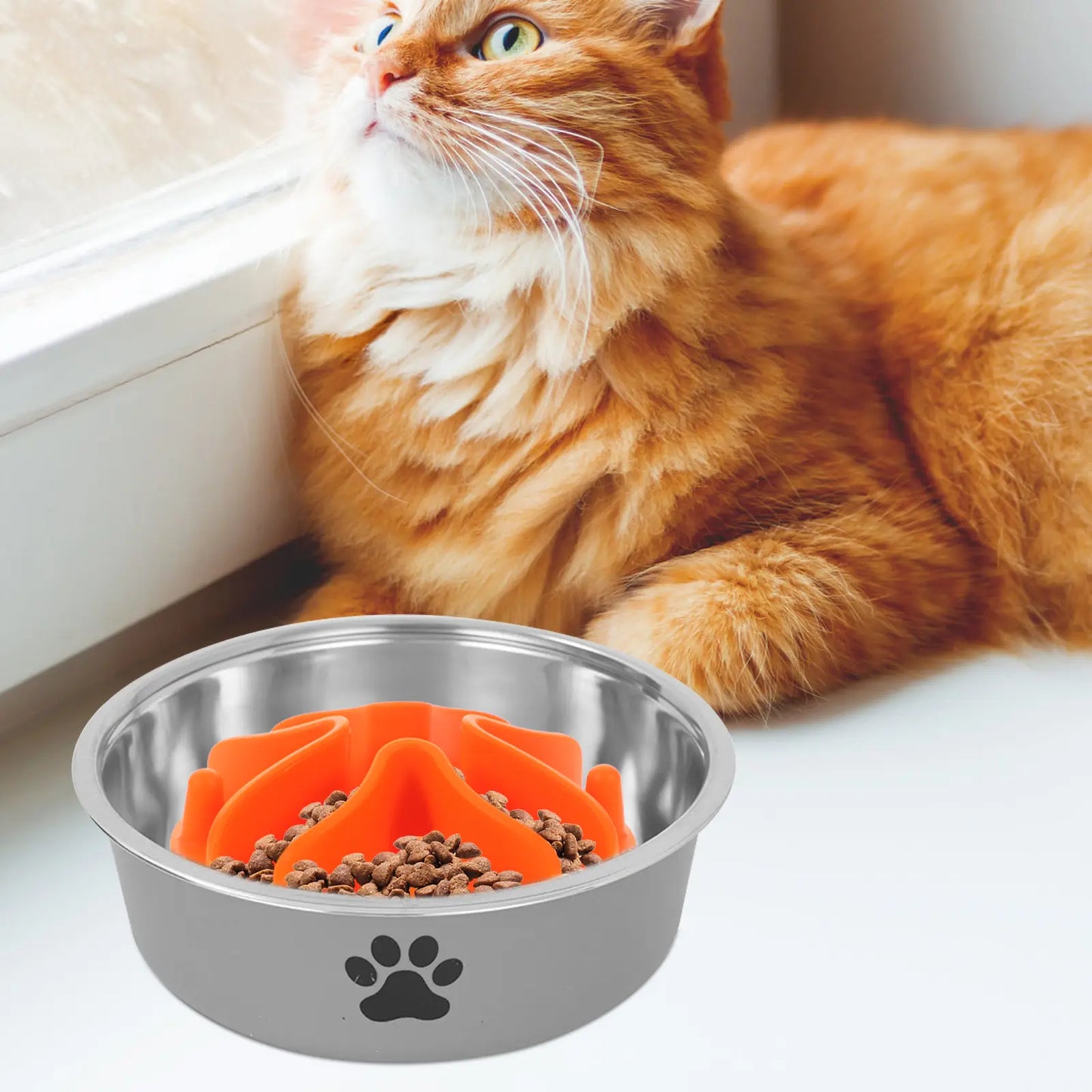 SLOW FEEDER INSERT FOR PETS