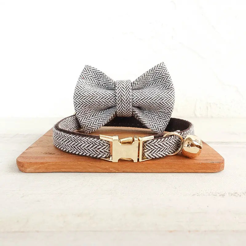PERSONALIZED CAT COLLAR WITH BELL