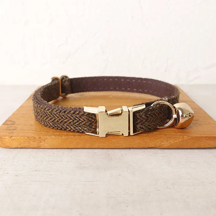 PERSONALIZED CAT COLLAR WITH BELL