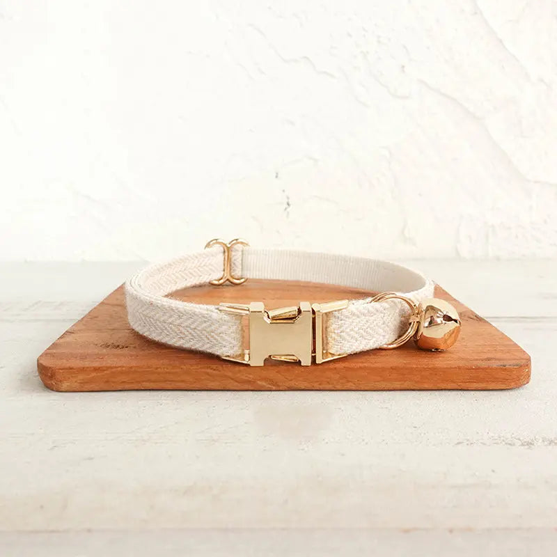 PERSONALIZED CAT COLLAR WITH BELL