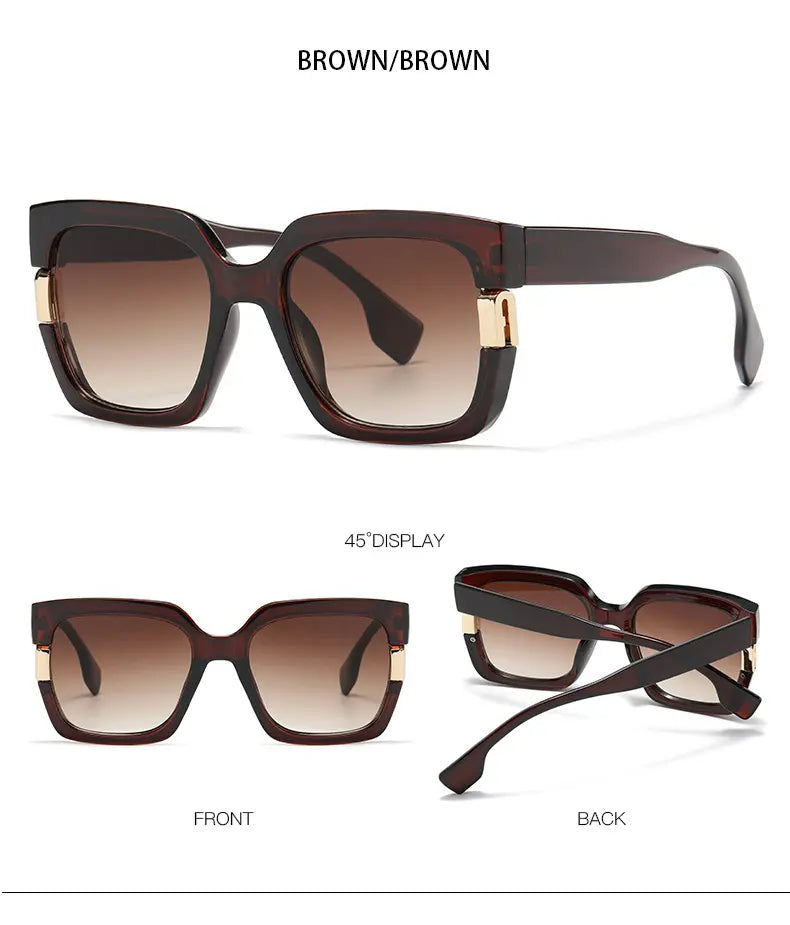 TRENDY UV400 SQUARE SUNGLASSES