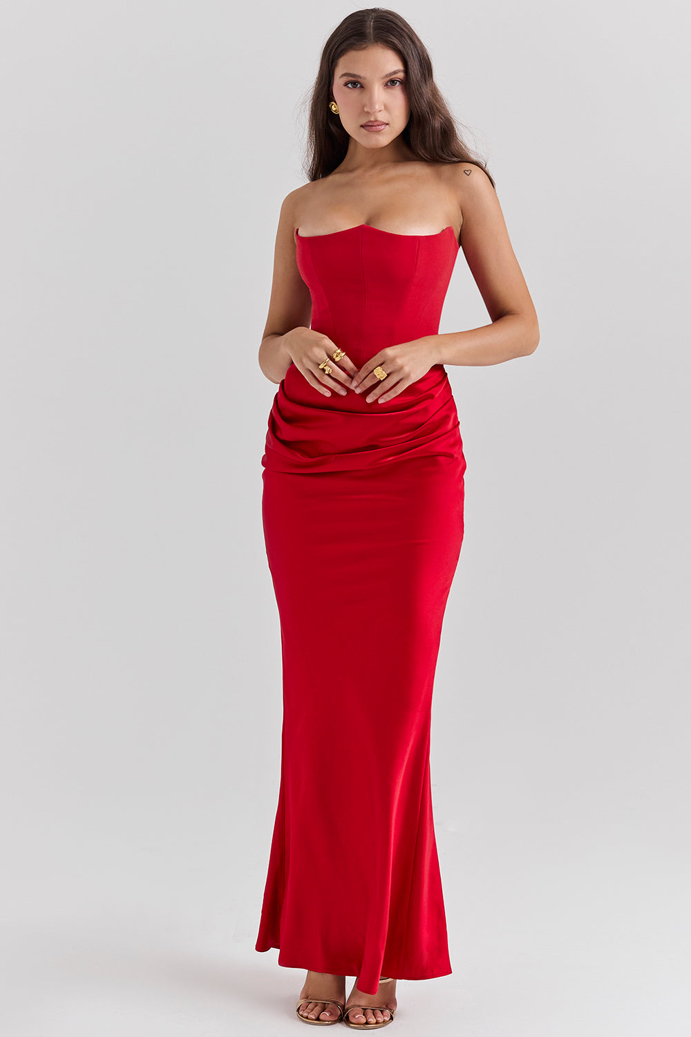 LINA™ - ELEGANT CORSET MAXI DRESS