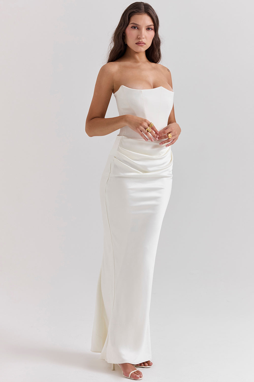 LINA™ - ELEGANT CORSET MAXI DRESS