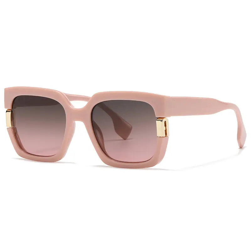 Trendy UV400 Square Sunglasses