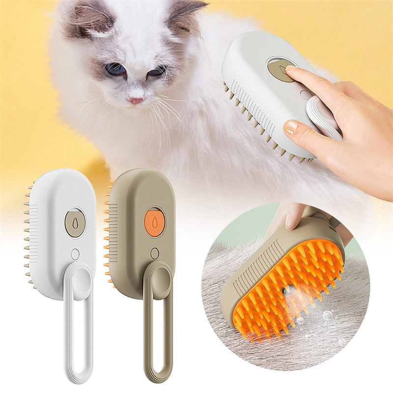 FurFlair™ | The steam brush for a radiant cat