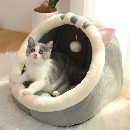 Cozy Cat Bed Tent Lounger