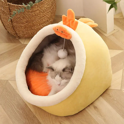 Cozy Cat Bed Tent Lounger