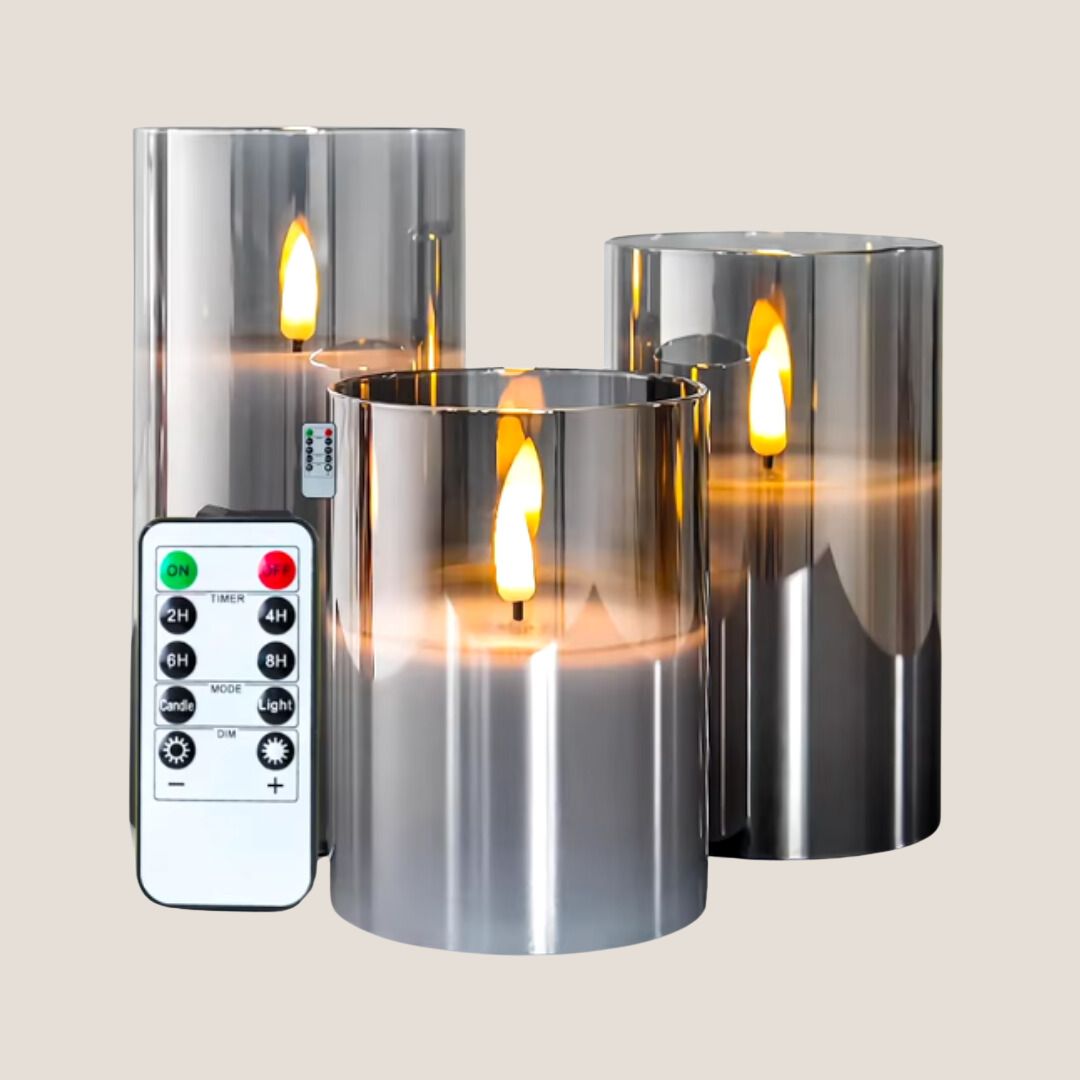 Lume™ | Enchanting set of LED candles with timer function