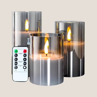 Lume™ | Enchanting set of LED candles with timer function