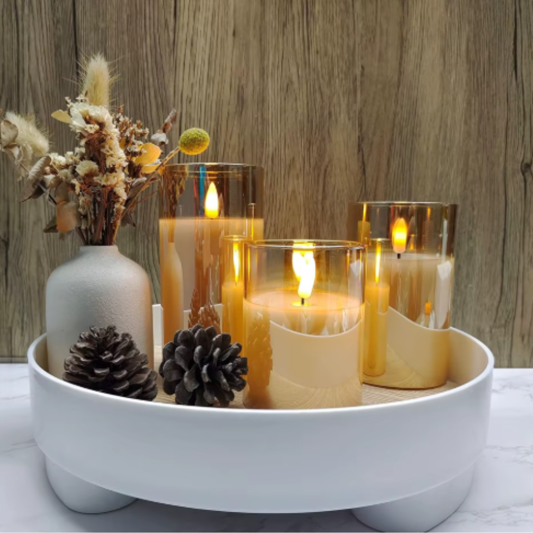 Lume™ | Enchanting set of LED candles with timer function