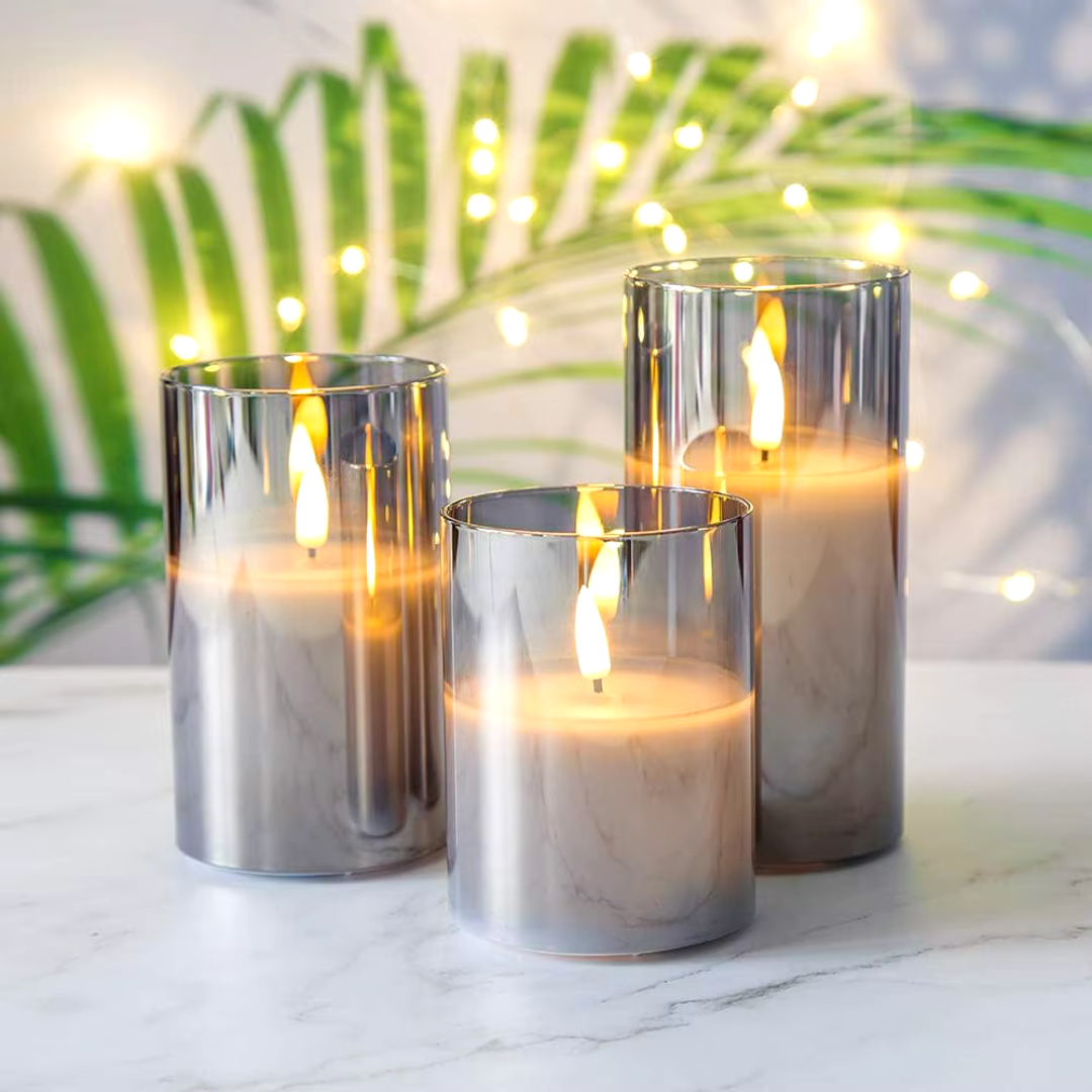 Lume™ | Enchanting set of LED candles with timer function