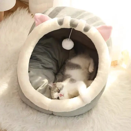 Cozy Cat Bed Tent Lounger