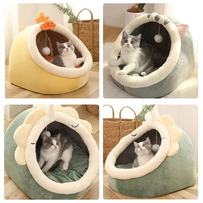 Cozy Cat Bed Tent Lounger