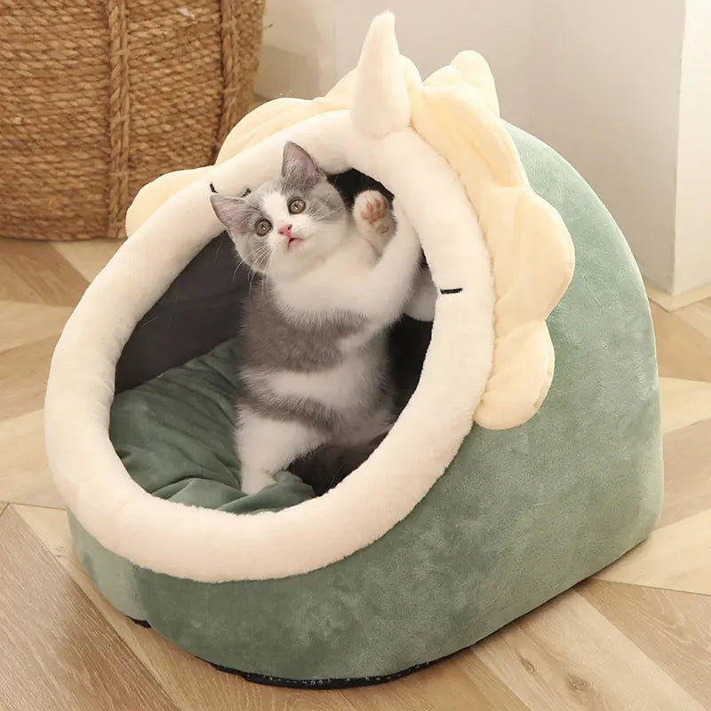 Cozy Cat Bed Tent Lounger