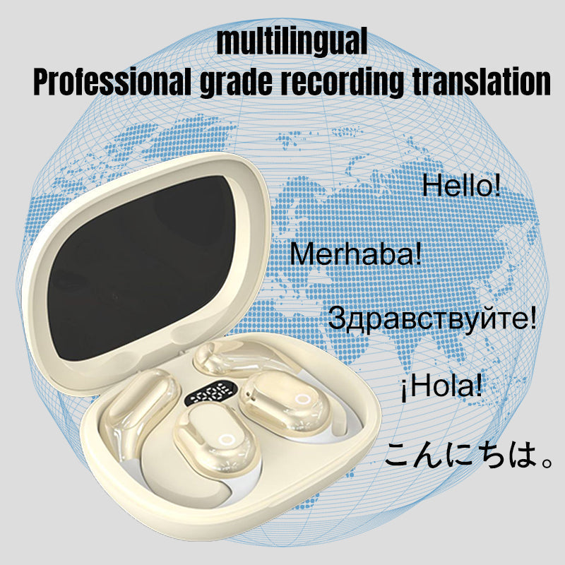 SMARTSPEAK™ - AI Translator Earbuds – Bluetooth | Real-Time Voice Translation